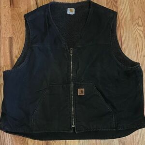 Carhartt Gray Sherpa Vest